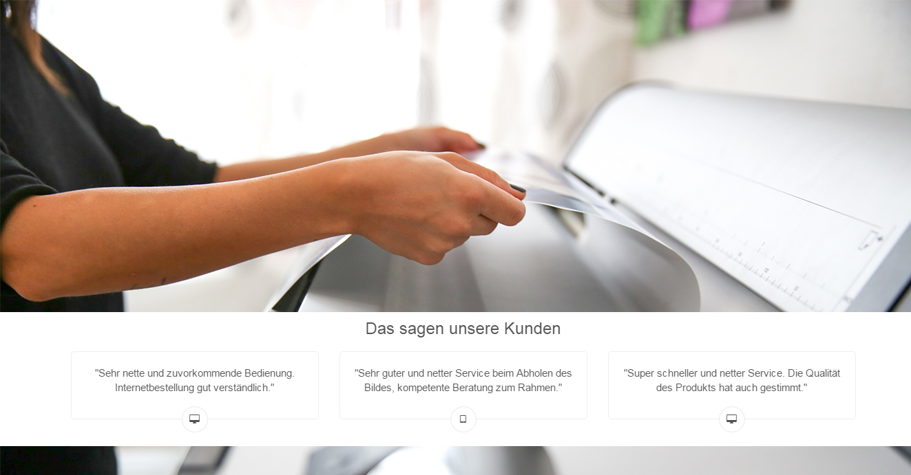 Feedback Fotolabor in Nürnberg bei Foto Seitz