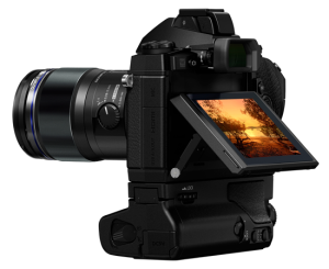 OM-D E-M1 mit HLD-7 Batteriegriff in Nürnberg Innenstadt