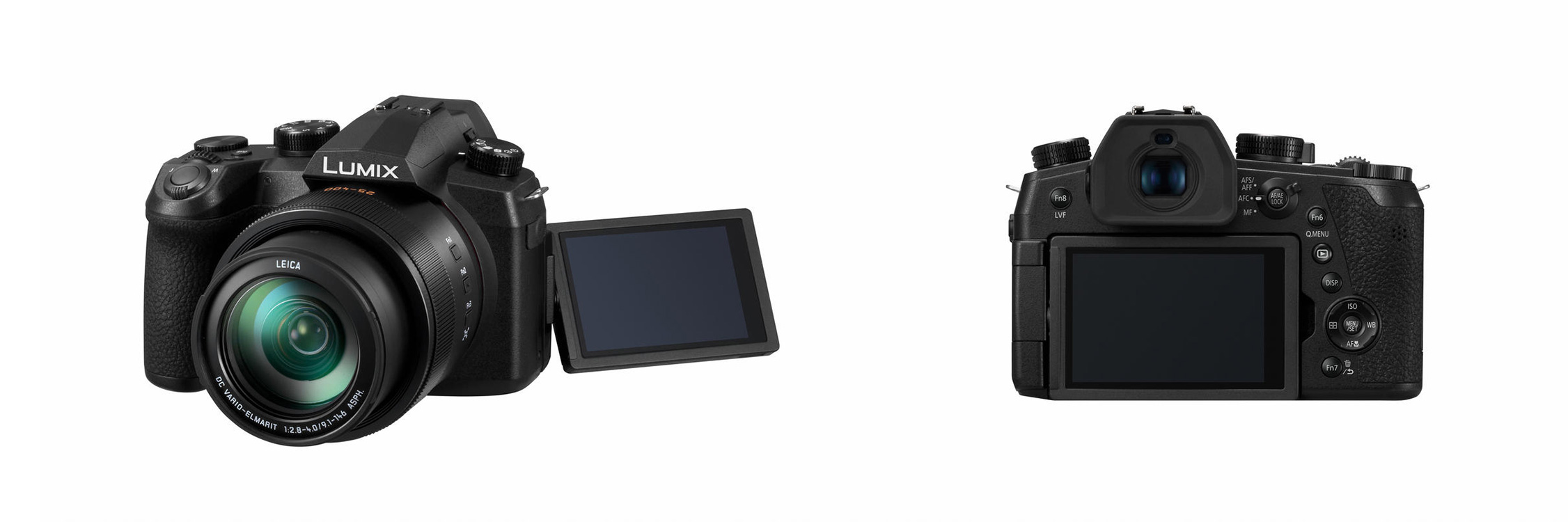 LUMIX FZ1000 II Front- & Rückansicht