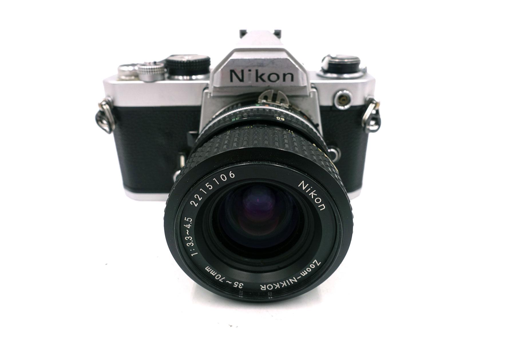 Nikon FM inkl. Zoom-Nikkor 35–70mm f/3.3–4.5 – Bild 3