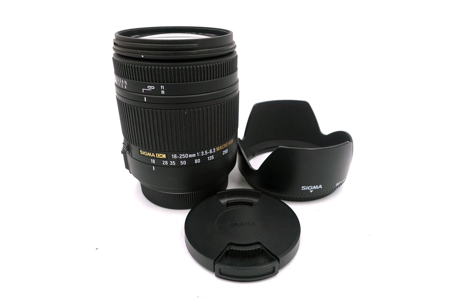 Sigma DC 18–250mm f/3.5–6.3 Macro HSM – Sony A-Mount Superzoom-Objektiv