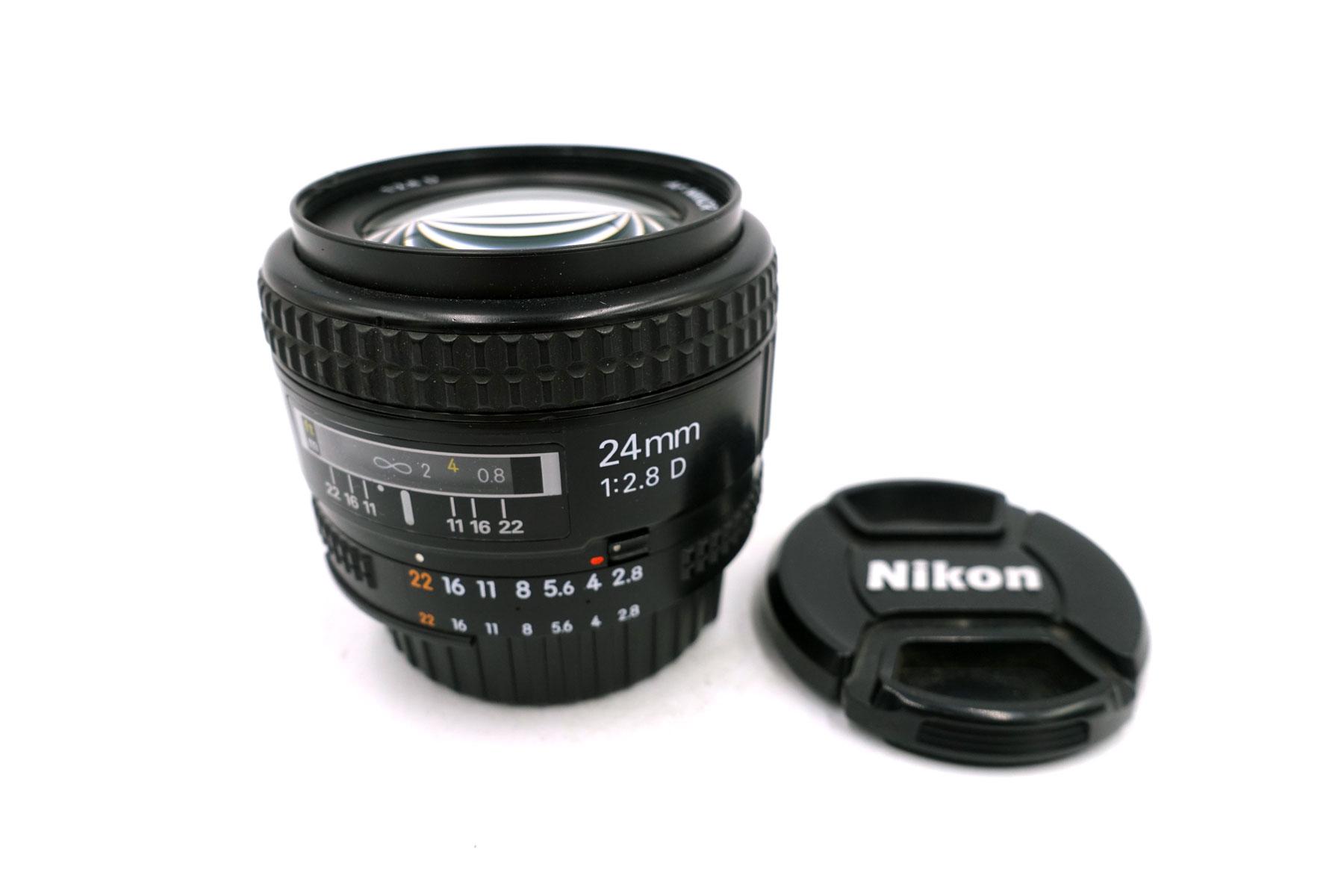 Nikon AF Nikkor 24mm f/2.8D – kompaktes Weitwinkelobjektiv für Nikon F