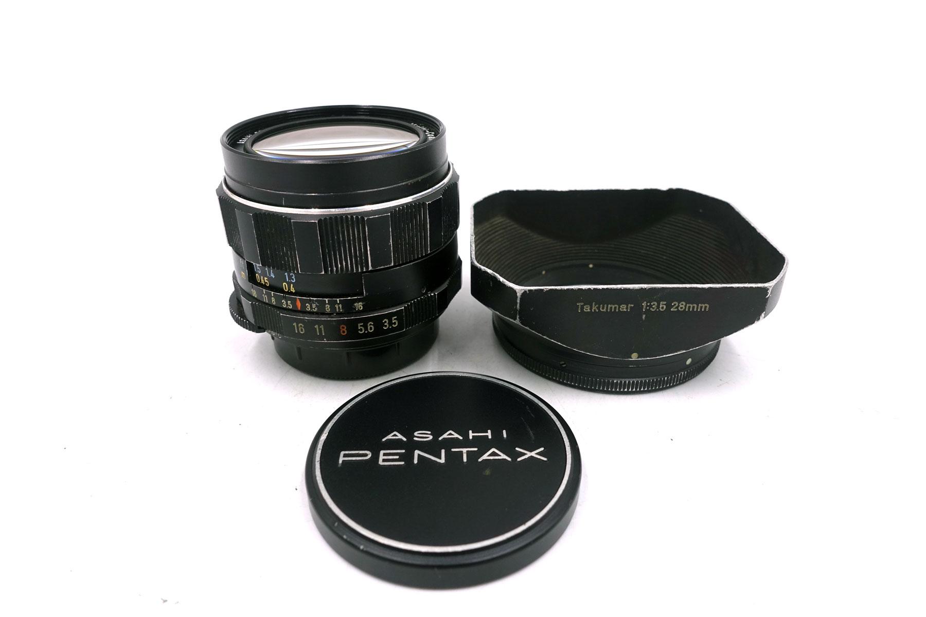 Pentax SMC Takumar 28mm f/3.5 – klassisches Weitwinkelobjektiv für M42-Mount