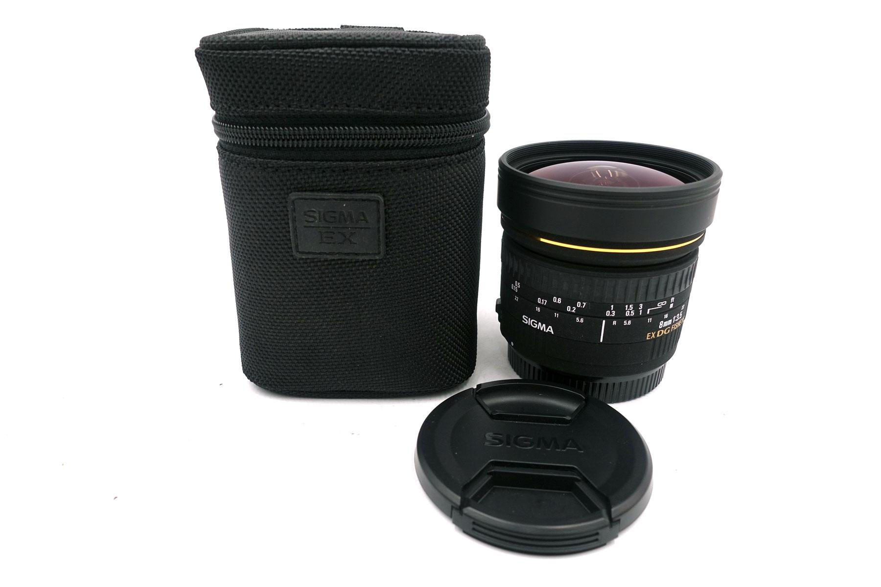 Sigma 8mm f/3.5 EX DG Circular Fisheye für Canon EF