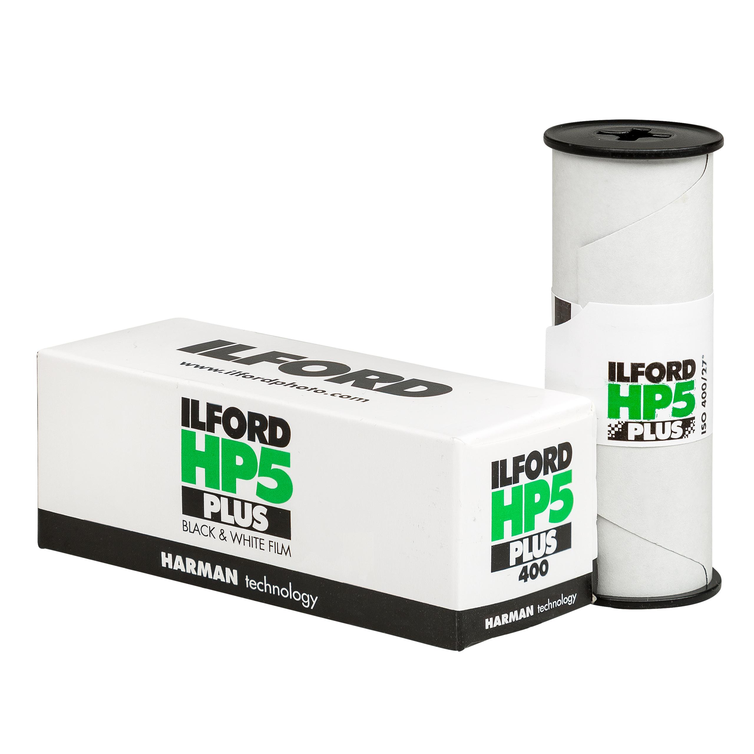 Ilford HP5 Plus – 120 Mittelformat Schwarzweißfilm (ISO 400, Rollfilm)