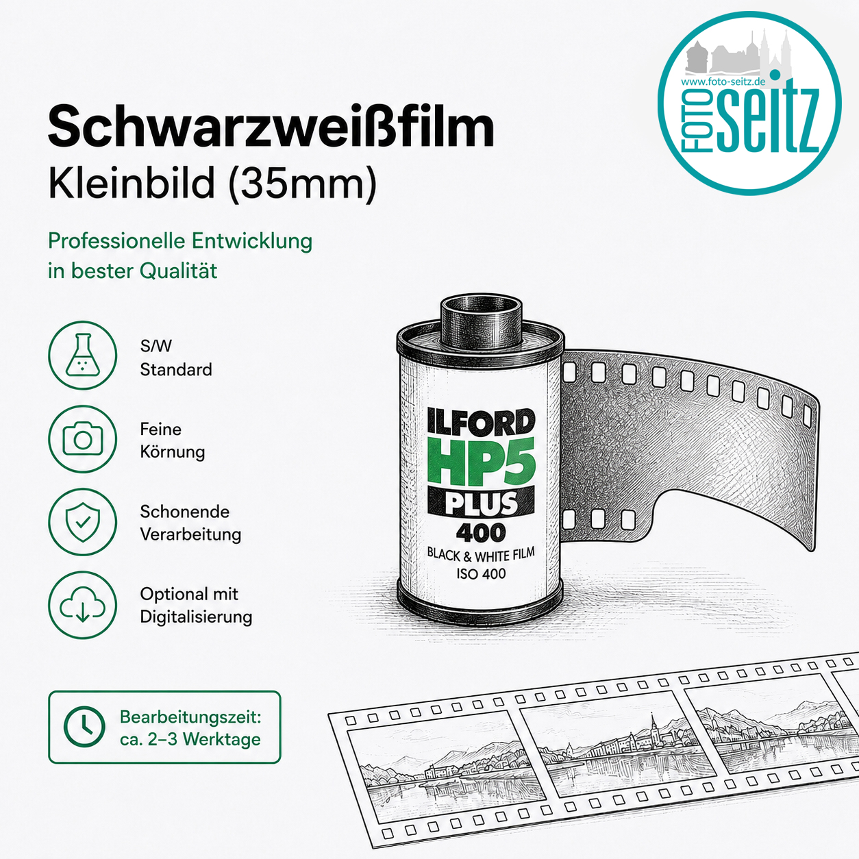 S/W Filmentwicklung (35mm)