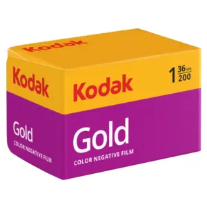 Kodak Gold 200 – 35mm Farbnegativfilm (ISO 200, 36 Aufnahmen)