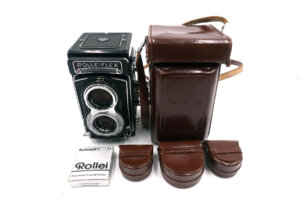 Rolleiflex T mit Carl Zeiss Tessar 75mm f/3.5 – Klassische analoge Mittelformat-TLR