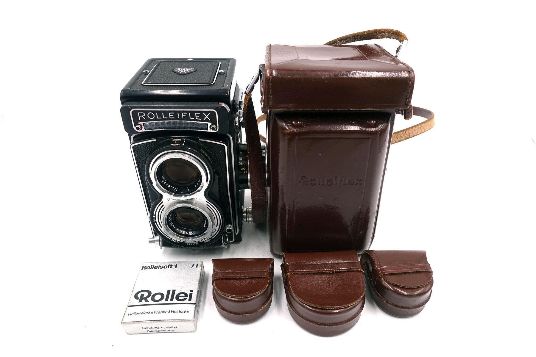 Rolleiflex T mit Carl Zeiss Tessar 75mm f/3.5 – Klassische analoge Mittelformat-TLR