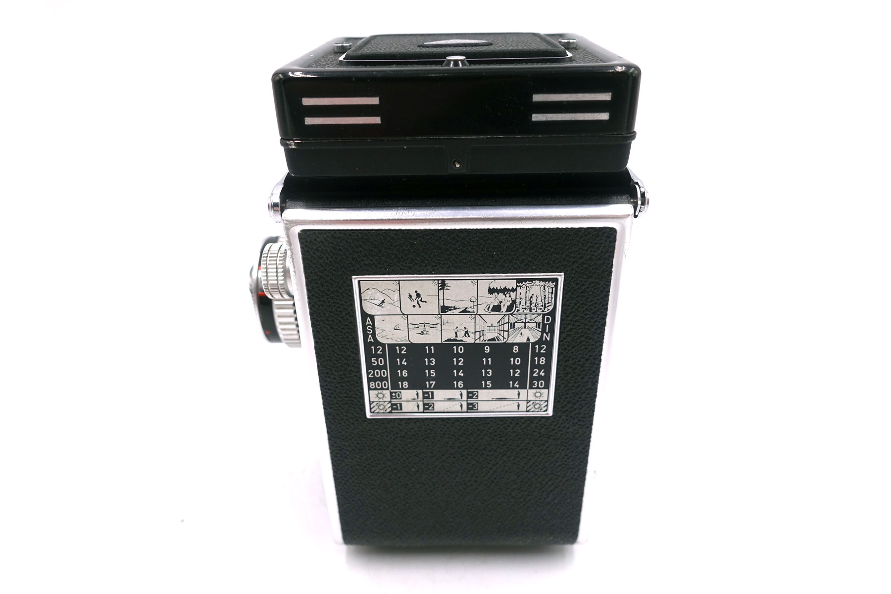 Rolleiflex T mit Carl Zeiss Tessar 75mm f/3.5 – Klassische analoge Mittelformat-TLR – Bild 4