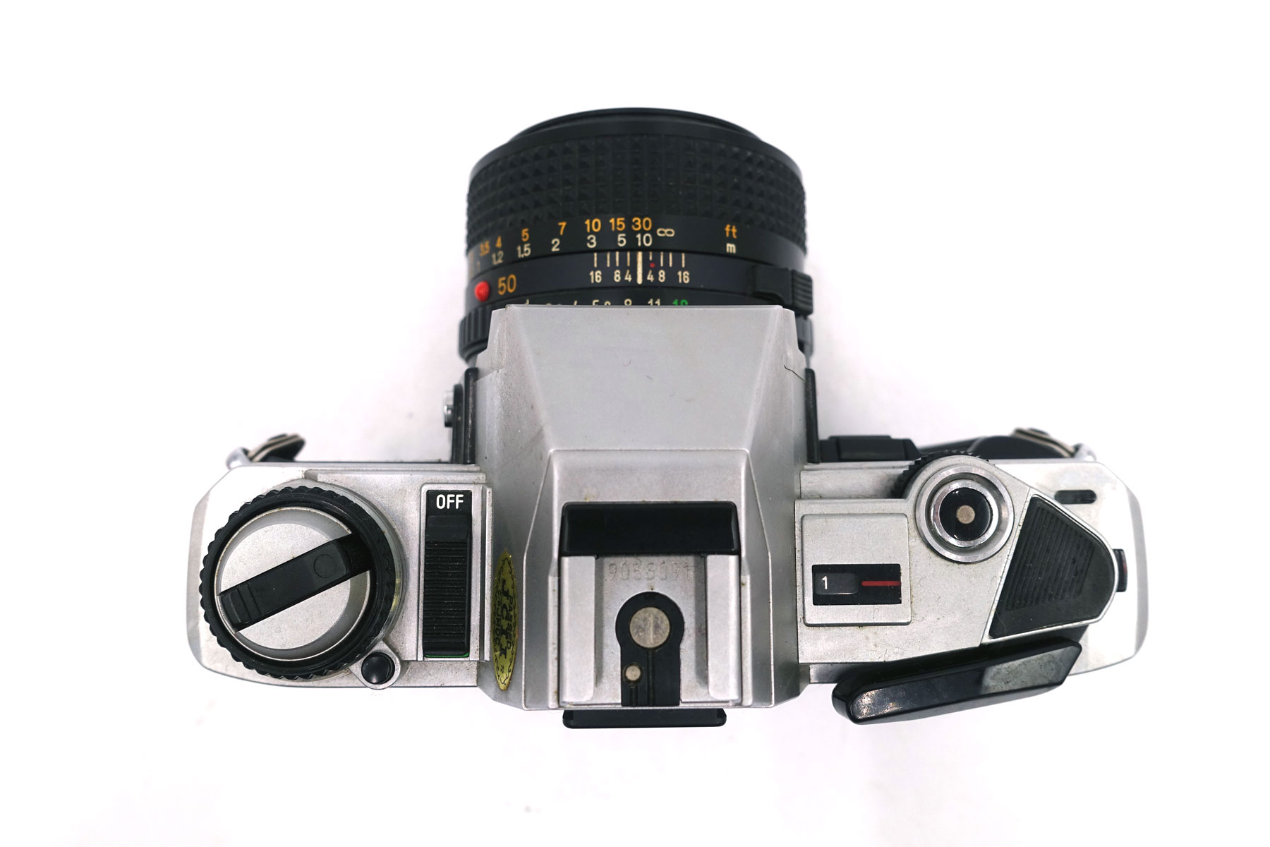 Minolta X-300 mit MD 50mm f/1,4 – Analoge Spiegelreflexkamera – Bild 5